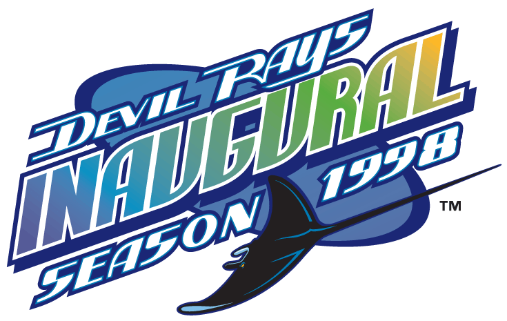 Tampa Bay Devil Rays 1998 Anniversary Logo iron on transfers for clothing